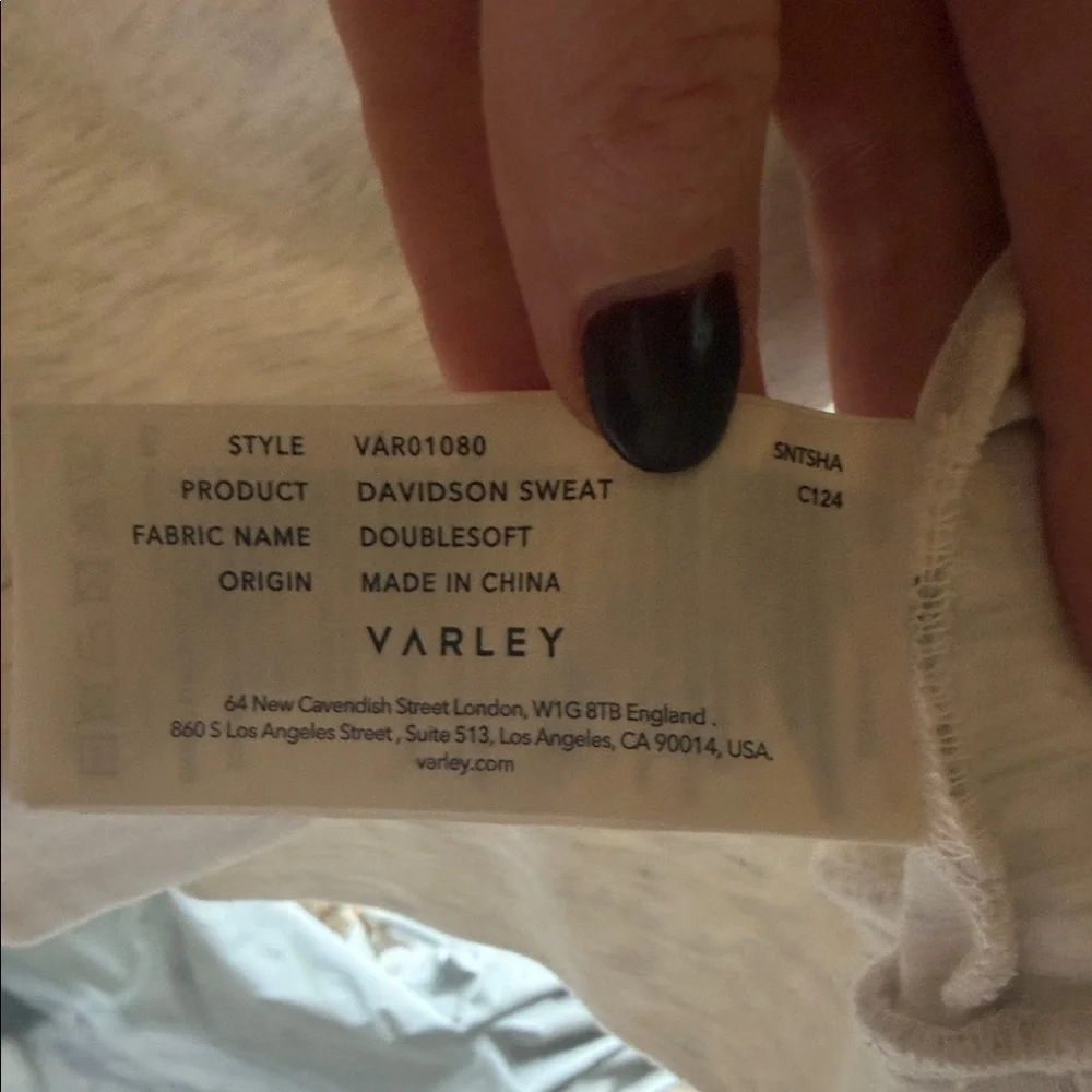Varley Davidson Sweat DoubleSoft Sweat - Picture 5 of 8